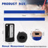 Honoson 202 Pcs Carpenter Pencil Set, 200 Pcs Flat Construction Pencils with Ruler, 2 Pcs Sharpener for Woodworking