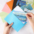 Granhoolm 50 Pack Colorful 5x7 A7 Envelopes, Pearl Paper Envelopes for 5x7 Cards, Gift Card Envelopes