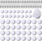 Jspupifip 96 Pcs Golf Party Favors Set with 48 Golf Ballpoint Pens and Sticky Notes