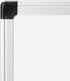 Magnetic White Board 24" x 18" with 1 Dry-Erase Eraser, 2 Multicolor Marker, 4 Magnetic Pins, Sliver Reinforced Aluminum Frame for Office, Home, School by VUSIGN