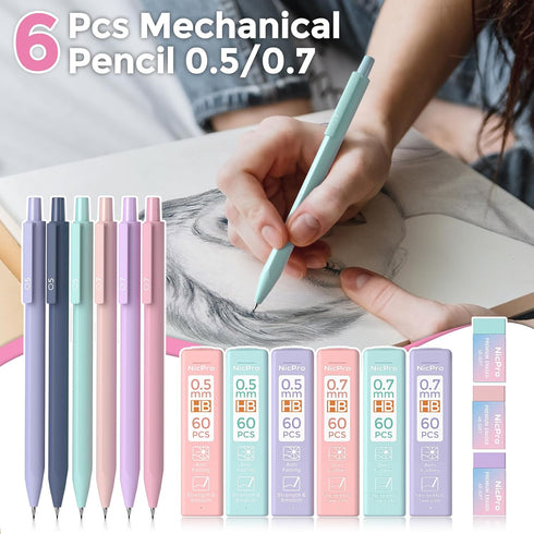 Nicpro 71 PCS Bible Journaling Kit, Aesthetic School Supplies, 12 No Bleed Highlighters, 6 Gel Pens