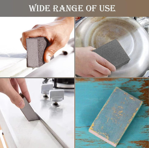 M-jump 8 Pack Single Sanding Sponge Kit - Coarse Medium Fine Grit Washable and Reusable Blocks