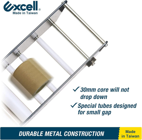 Excell Water Activated Gummed Kraft Paper Tape Dispenser for Shipping Boxes
