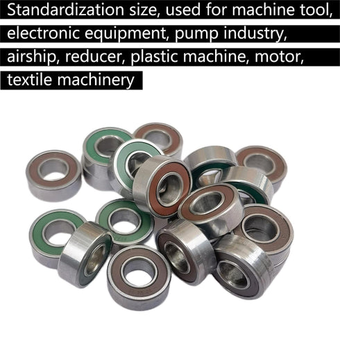 20 pcs MR115-2RS 5x11x4mm Replacement Precision Ball Bearings, MR115 2RS