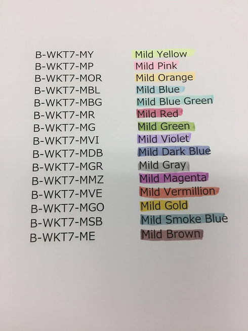 Zebra High Lighter Mild Liner, Mild Blue Green (WKT7-MBG)