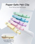 5 0.7mm Four Candies Gel Pens, Pcs Quick Dry Black Ink Pen Fine Point Smooth Writing Unique Pen, Office Home School