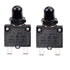 15 Amps Push Button Circuit Breakers, Thermal Overload Protector, 125/250V AC, 50V DC, 2 Pcs, Waterproof Button