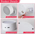 KSNALUX 360 2 Dimmable LED Red Light Therapy Lamp for Sleep Magnetic Rotating USB Rechargeable Night Light with Remote