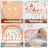 Groovy Happy Birthday Bulletin Board Set - Retro Hippie Birthday Cutouts for Classroom Decor