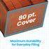 Pendaflex Heavy Duty Expanding File Folder - 21 Pockets with A-Z Tabs, Durable, Letter Size, Brown
