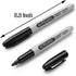 50 Pack, WOSWEL Permanent Markers Bulk, Black Permanent Marker Pens, Fine Tip, Waterproof, Quick Drying, Smooth
