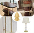 PATIKIL M10 23.5x38mm Thread Lamp Finial Cap Knob, Brass Lamp Shade Harp Top Screw Caps Decoration Light Fixture