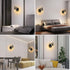 Glighone Set E26 Vintage Pull Chain Wall Lights of Two with Switch Wall Lamp,Black Wall Light Industrial Wall Lighting
