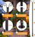 COCONUT 8FT (1 String Light Pole for Ground, Heavy Duty Adjustable Metal Poles for Outdoor String Light Hanging