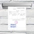 BLUECELL 12" Aluminium Receipt Ticket Bill Clip Rack Holder for Restaurant Office (12")