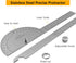 Stainless Steel Protractor, 180 Degrees Two Arm Ruler for Woodworking Angle Measure Tool