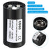 PATIKIL Motor Start Capacitor, 340-408uF/Mfd 125V 50/60Hz CD60 for Electric Motor Starts