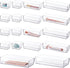 STORi SimpleSort 18-Piece Stackable Clear Drawer Organizer Set, Multi-size Trays for Makeup Vanity and Office Desk