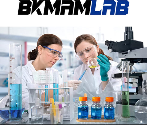 250ml Round Media Storage Bottles Pack of 3, Borosilicate Glass with GL45 Screw Cap, Max Temp 249.8°F