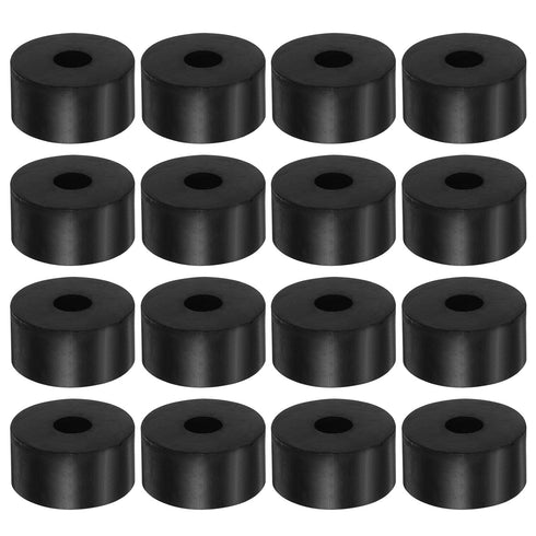 16pcs Rubber Spacer Anti Vibration Isolation Pads, Neoprene Round Washers for Home Cars Boat Accessories
