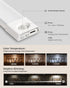Closet 50 Dimmable, 3 11.8 inch Counter (3 Pack) EZVALO Under Cabinet Lighting, Wireless Lights, LED Rechargeable