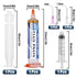 No Clean Soldering Flux 223, 30CC High Viscosity Electronics Solder Fluxes Paste Syringe for Circuit Boards
