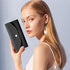 Budget Binder Cash Envelopes Wallet, Reusable Pu Leather Money Organizer for Cash and Bank Card, Black