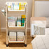 Generic Rolling Cart Organizer - Multi-Tier Book Cart with Wheels for Easy Storage, Versatile Organizer for Toys