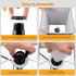 Yostyle Bedside Table Lamp - 4 USB Ports and AC Power Outlets with Alarm Clock Base