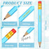 Crtiin 50 Pieces Baby Shower Pencils for Games, Mini Pencils with Erasers, 4 Inch Presharpened for Wedding School