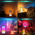 Setting,Multi-Colors Dimmable Room(White-2Pack) LUXSWAY Bedside Table Lamps with Remote Control,Desk Lamps with Timer
