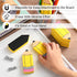 Dry Erase Erasers 8 Pcs Magnetic Whiteboard Erasers Cute for Classroom Office and Home (Pencil)