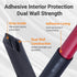 SELTERM 10pcs 6 Awg Battery Lugs - 3/8" Stud Ring Terminal Connectors with 12pcs Heat Shrink Tubing Kit