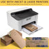 Jutom 500 Pcs Kraft Envelopes, Letter Size Bulk #10 Business Security Envelopes, 4-1/8 x 9-1/2 in Flap