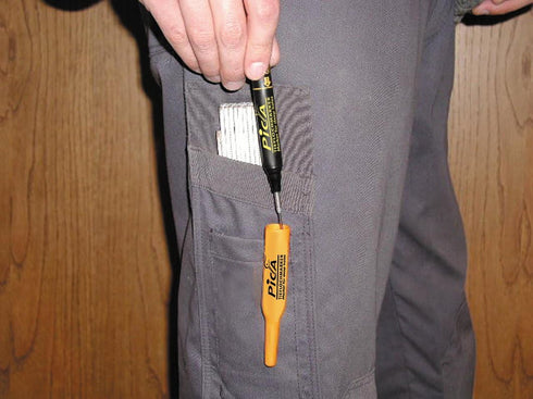 Pica 150/46 Deep Hole Marker, Black Pica Ink