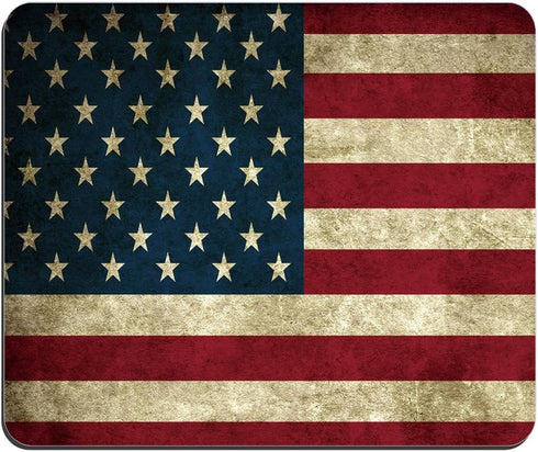 Fashion Mouse Mat, Customized Rectangle Mousepad, USA America Flag