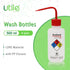 Utile 4pcs Vol. 17oz (500ml) Acetone Wash Bottles Narrow Mouth Safety Squeeze Bottle