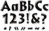 BARKER CREEK 4" Letter Pop-Outs 2 Pack, Black Tie Affair, Colorful Letters for Bulletin Boards, 510 Upper Lowercase