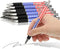 Tenare 16 Pcs American Flag Ballpoint Pen - Patriotic 1.0mm Black Ink Pens for USA Souvenirs & Gifts