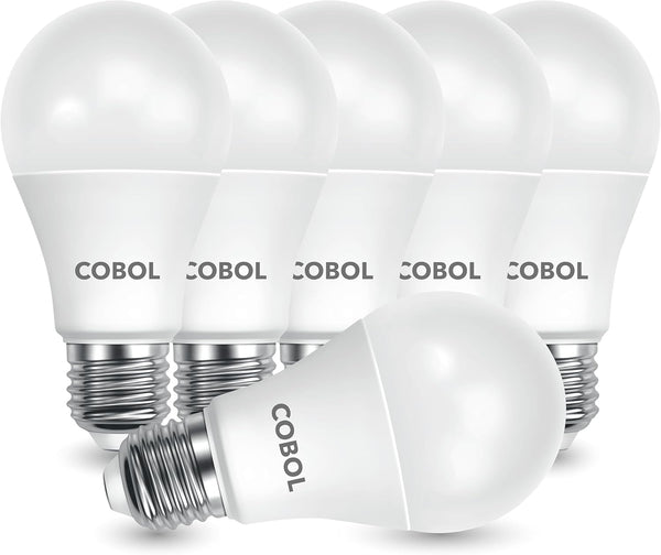Cobol A19 LED Light Bulb/ 60W Equivalent/ 9W/ 810 Lumens/ 2700K Soft White/