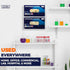 Storage Standard Double Glove Box Holder Wall Mount Glove Dispenser - Disposable Glove Holder Wall Mount Glove Station