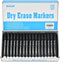 Dry Erase Markers Bulk, Chisel Tip, Black, 72 Count Whiteboard Markers Bulk Pack