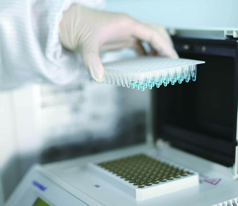PCR Sealing Film for 96-Well Plates, 5.3x3.3 inches, 100 Sheets, Clear