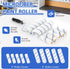 25 9 inch+4 inch ETERNA Paint Roller Kit with Extension Pole, Pieces Paint Supplies with Paint Tray&liners, Paint