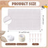 Large Beige Felt Bulletin Board 36 x 24, 8 Pcs Adhesive Tiles for School Office