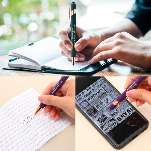 Kosiz 144 Pcs Inspirational Journal and Pen Set Teacher Appreciation Gifts Bulk Motivational Notebooks Thank You Gifts