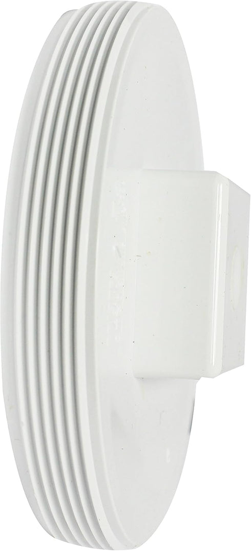 Canplas 193057S PVC DWV Cleanout Plug with Line, 6-Inch