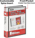 Dunwell Comic Book Storage Album, Binder with 6 Super Heavyweight Sleeves, Acid-Free, Gift for Collectors