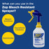 32 oz (Pack 2) ZUPRO2-30 Nozzle Zep Bleach Resistant Professional Sprayer Bottle - of - Foot Stream Spray or a Fine