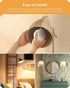 EDISHINE 4 Pack G25 LED Globe Light Bulbs CRI90+, 5W Equivalent 25W, 2700K Warm White 450LM, Vanity Light Bulbs